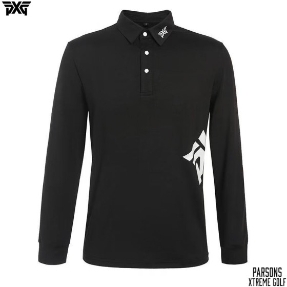 PXG 7종 남성 허리라인 긴팔 카라 티셔츠